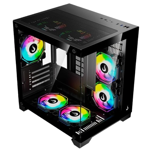 Gabinete Gamer Rise Mode Galaxy Glass M Min